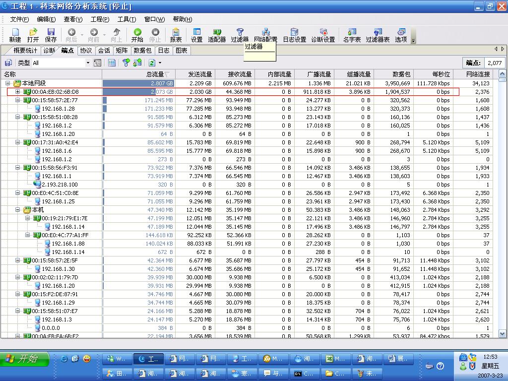 流量达到恐怖的2G